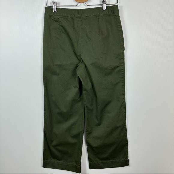 Theory Pants Size 4 Namid Ts Washed Wide Leg Chinos - Picture 9 of 17